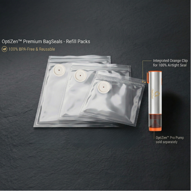 OptiZen™ Premium BagSeals -30 stuks s/m/l