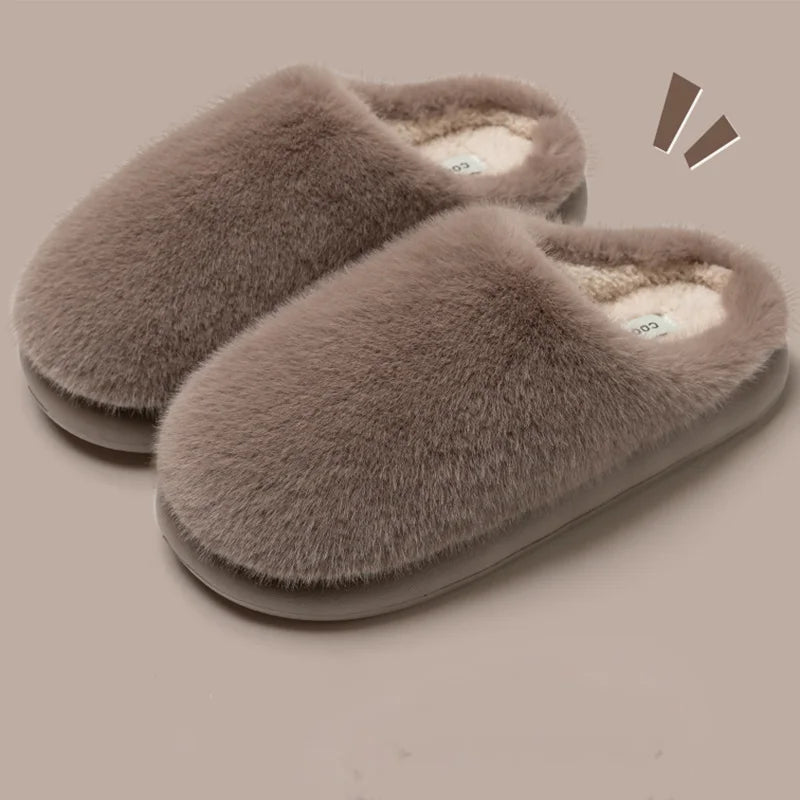 Plush Faux Fur Cozy Slippers™