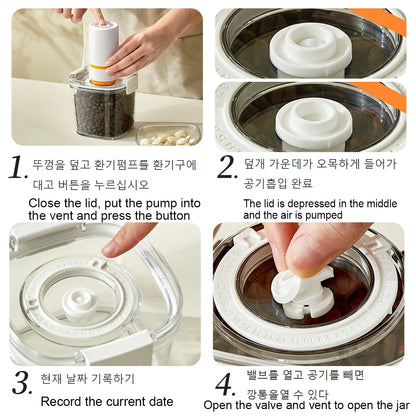 Kristalheldere Premium Vacuüm Voorraadbus